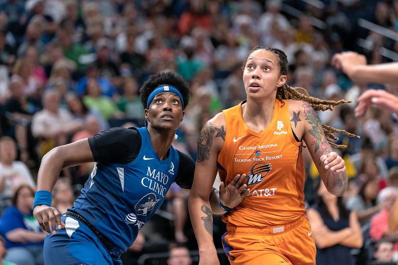 WNBA player Brittney Griner, who became a household name after being arrested in Russia for illegal possession of drugs, is speaking out against recent legislation that requires athletes to compete in the category of their biological sex.