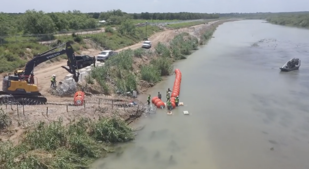 A U.S. District Judge heard arguments on Tuesday regarding the floating bouy barrier installed in the Rio Grande in a lawsuit brought forth by the DOJ.